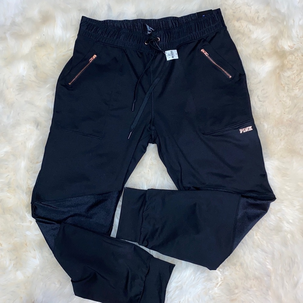 Victoria’s Secret Pink ultimate zipper joggers Lg